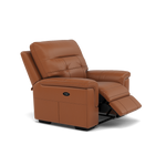 Silva Recliner Armchair - Power Recliner Chair BXS Only — BXS-334E PECAN BROWN, gallery image 1
