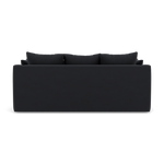 Thalia 2 Seater Pillow Back Sofa - Small Sofa Grade B — Pillow Back / Plush Velvet Charcoal, gallery image 2