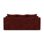 Thalia 2 Seater Sofa - Small Sofa Grade C — Pillow Back / Zelda Burgundy, gallery image 2