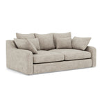 Thalia 2 Seater Sofa - Small Sofa Grade C — Pillow Back / Zelda Smoke, gallery image 1