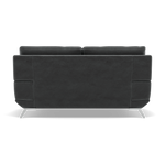 Zuco 2 Seater Sofa - 2 Seater Sofa Fabric — FAB-MEG-20 PEWTER, gallery image 2