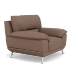Zuco Armchair - Armchair Fabric — BFA-MAD-05 DARK TAUPE, gallery image 1