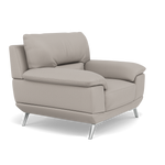 Zuco Armchair - Armchair Fabric — BFAMAD-02 SILVER GREY, gallery image 1