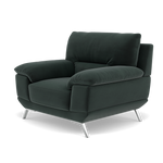 Zuco Armchair - Armchair Fabric — FAB-MEG-21 CHARCOAL GREY, gallery image 3