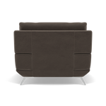 Zuco Armchair - Armchair Fabric — FAB-MEG-51 DK TAUPE, gallery image 2