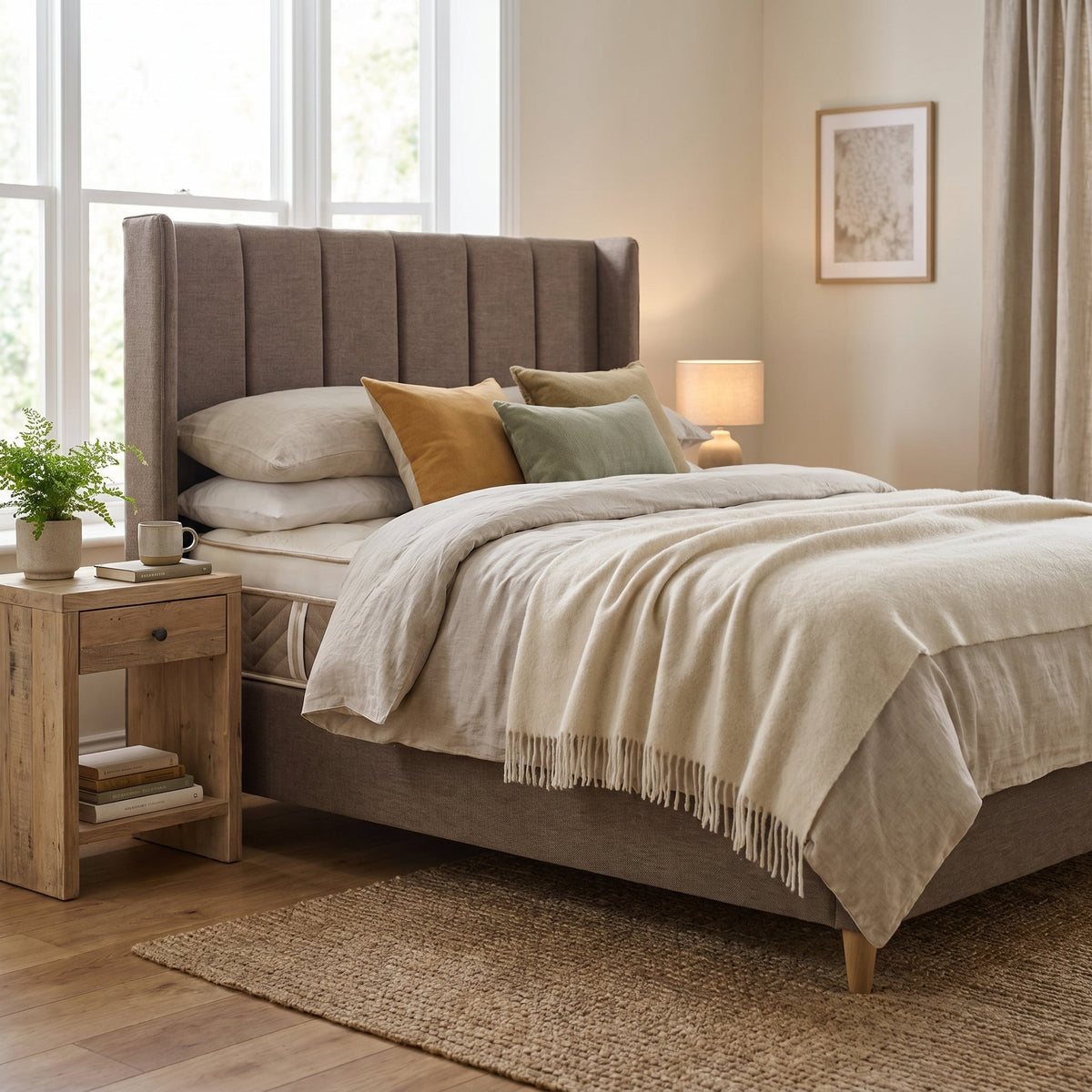 Sealy Elegance Divan Bed Set - P/T Standard Divan Set 135 x 190cm - Double Divan Beds Sterling Home 2