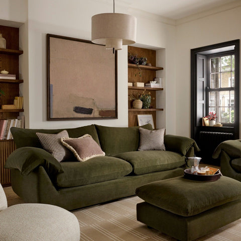 Vogue Williams Bayswater Large Sofa - Large Sofa Soft Boucle 3 Seater Sofas Sterling Home 2