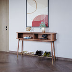 Rise Console Table Walnut - Console Table Walnut