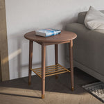Rise Side Table Walnut - Side Table Walnut