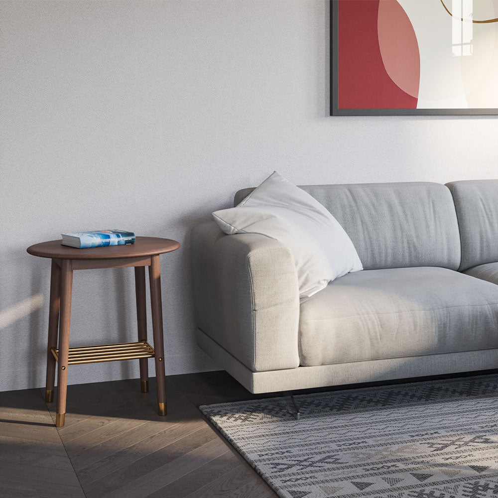 Rise Side Table Walnut - Side Table Walnut