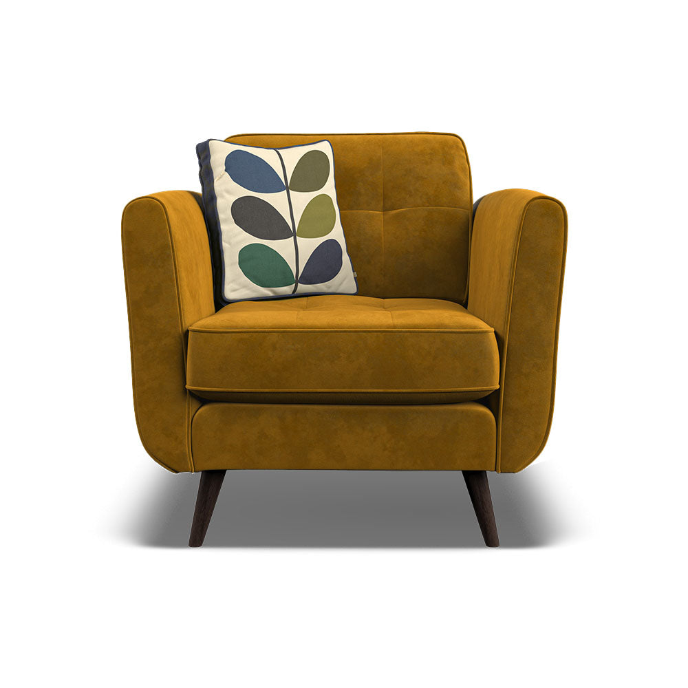 Orla Kiely Ivy Armchair - Armchair Premium Plain