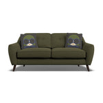 Orla Kiely Laurel Large Sofa - Large Sofa House Plain