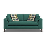 Orla Kiely Arklow Medium Sofa - Medium Sofa House Plain Sterling Home 4 Blythe Rockpool / Multi Stem Rockpool Weathered Oak Feet