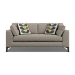 Orla Kiely Arklow Medium Sofa - Medium Sofa House Plain Sterling Home 2 Blythe Oatmeal / Multi Stem Rockpool Weathered Oak Feet