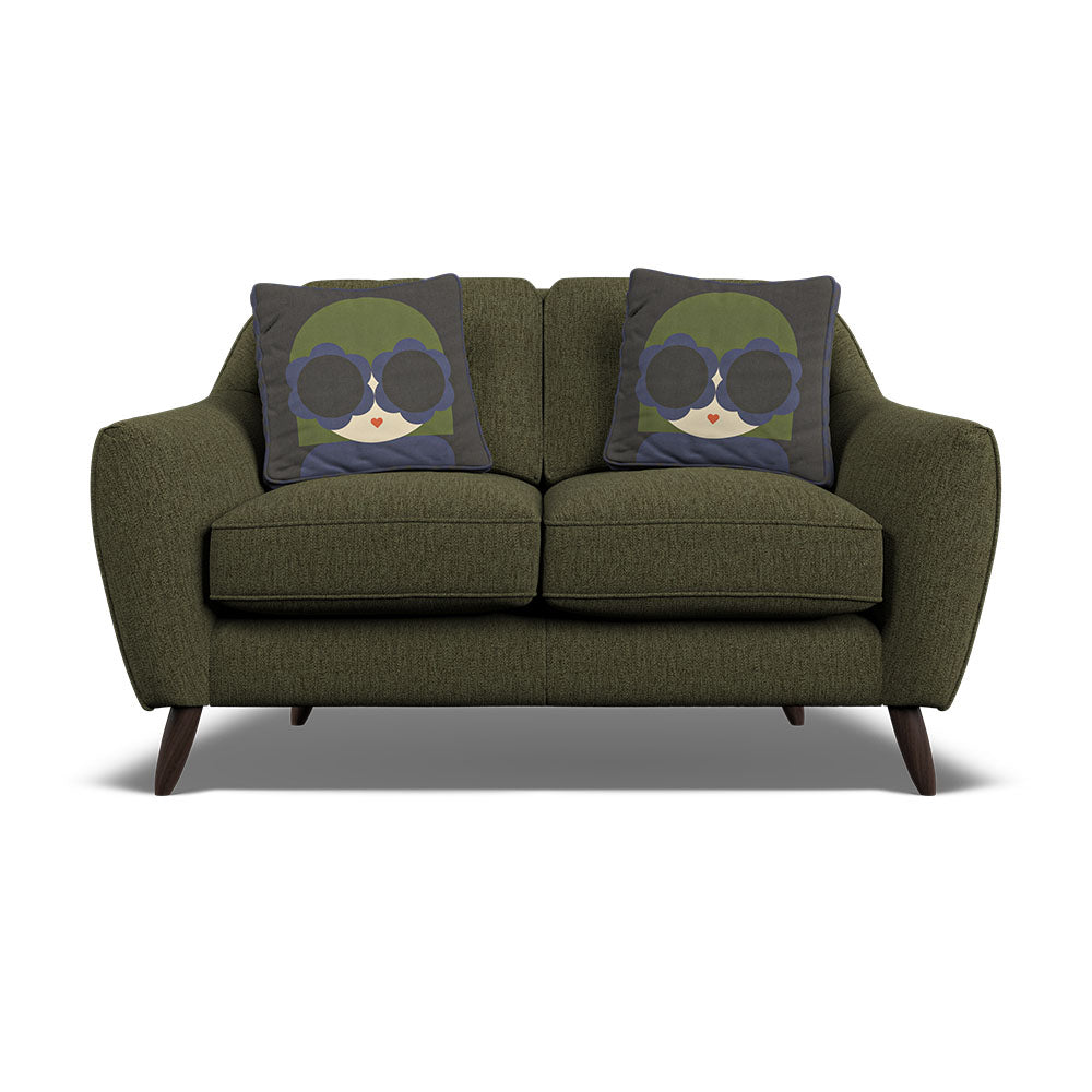 Orla Kiely Laurel Small Sofa - Small Sofa House Plain