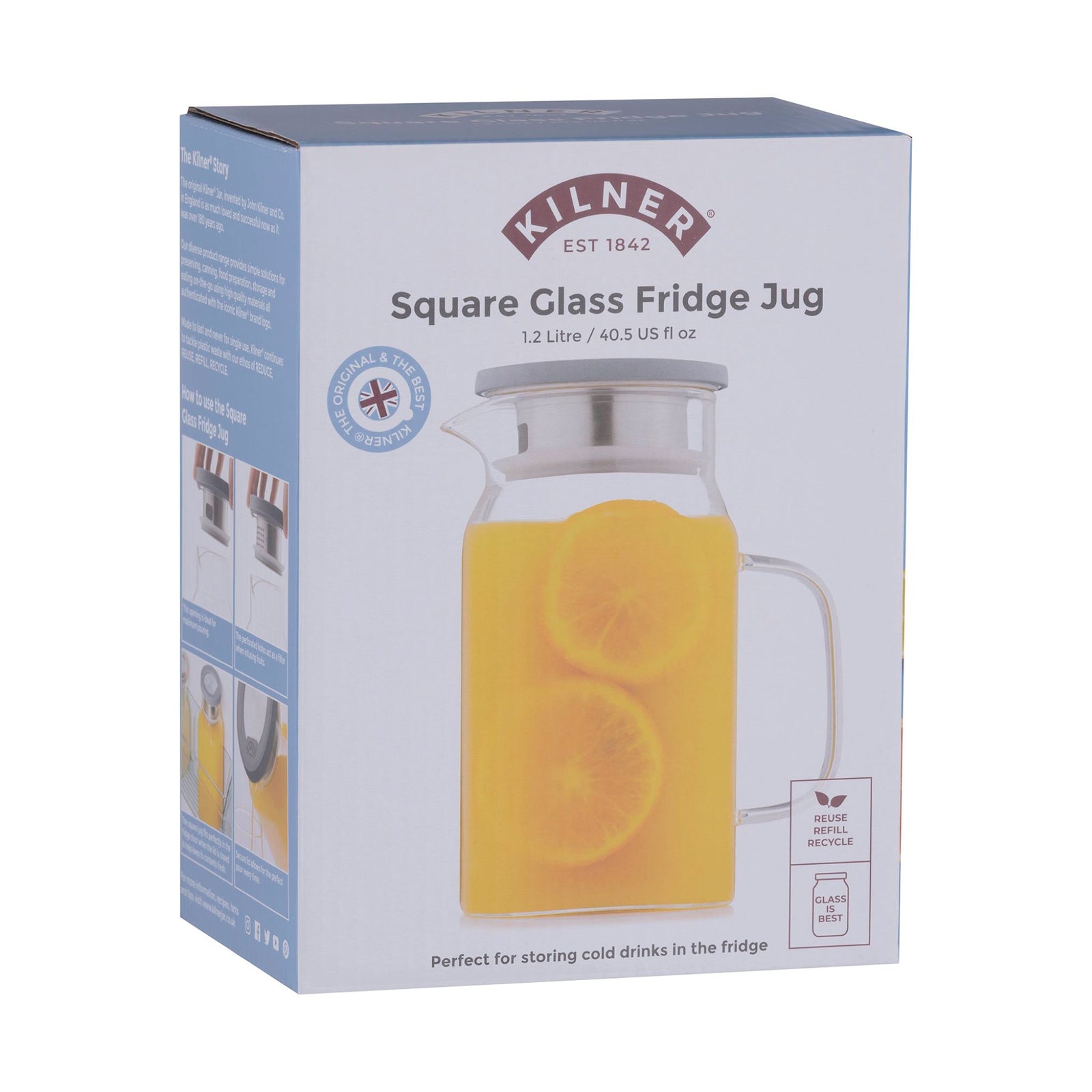 Kilner Fresh Store 1.2 Litre Jug