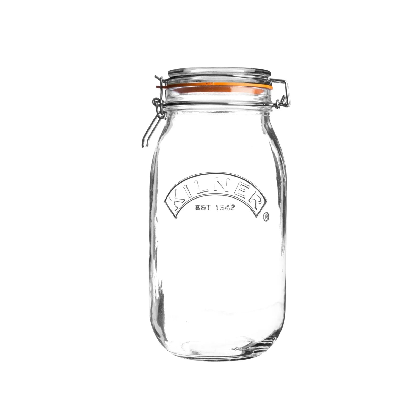 Kil Clip Top Round Jar 2 Litre Sterling Home 2