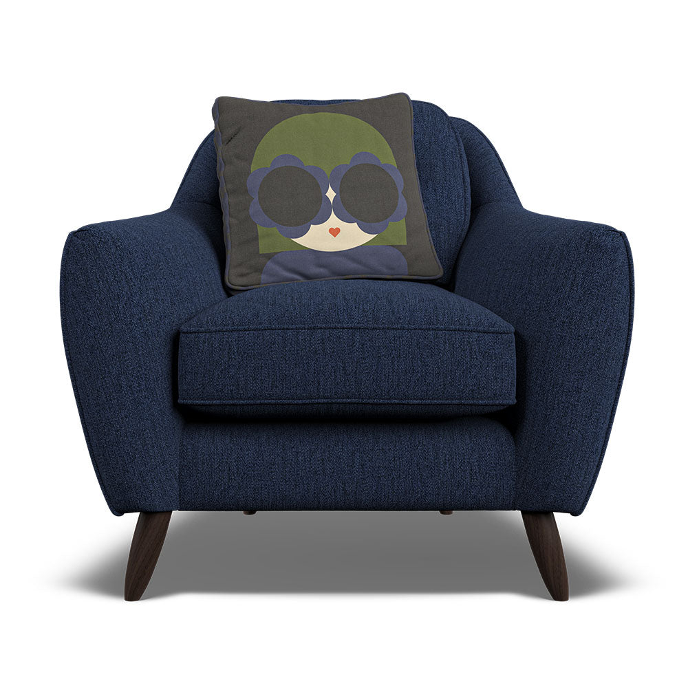 Orla Kiely Laurel Armchair - Armchair House Plain