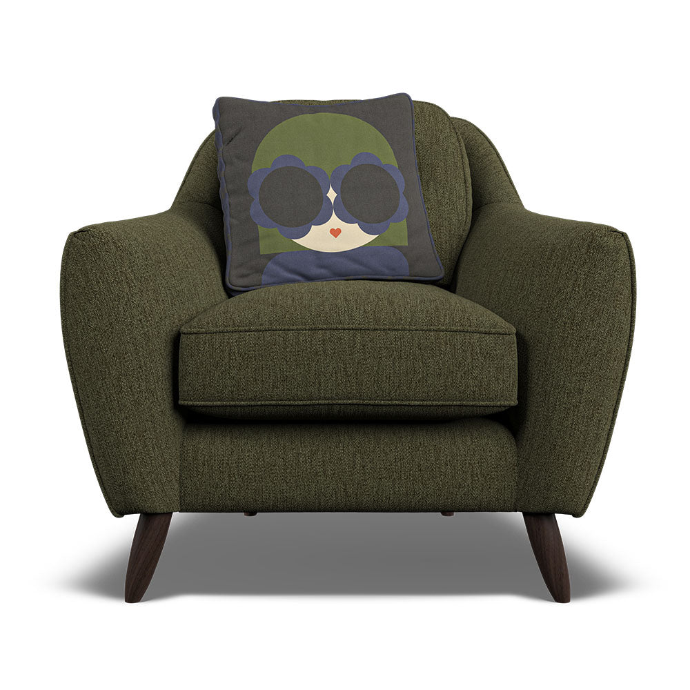 Orla Kiely Laurel Armchair - Armchair House Plain