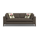 Orla Kiely Arklow Large Sofa - Large Sofa House Plain Sterling Home 6 Blythe Slate / Deco Flower Weathered Oak Feet