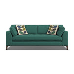 Orla Kiely Arklow Large Sofa - Large Sofa House Plain Sterling Home 1 Blythe Rockpool / Multi Stem Rockpool Weathered Oak Feet