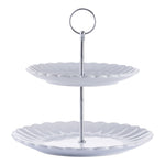 Price And Kensington Luxe 2 Tier Cake Stand White