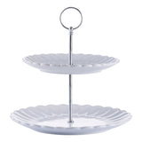 Price And Kensington Luxe 2 Tier Cake Stand White