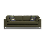 Orla Kiely Arklow Extra Large Sofa - Extra Large Sofa House Plain Sterling Home 1 Blythe Dark Moss / Lola Weathered Oak Feet