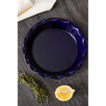 Modern Retro Round Dish With Curved Edges - Modern Retro Round Dish With Curved Edges Sterling Home 2