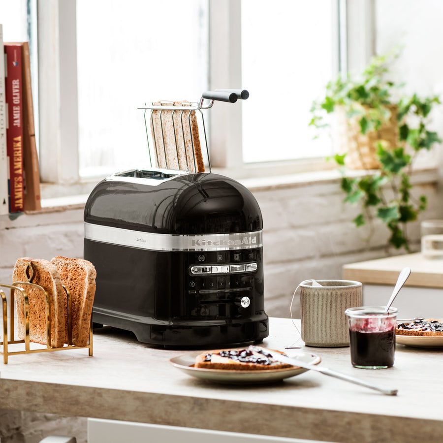 Kitchenaid Black 2 Slot Toaster - KA 2 Slot Toaster Onyx Black Sterling Home 1