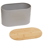 Alton Grey Bread Bin - Alton Grey Bread Bin Sterling Home 2