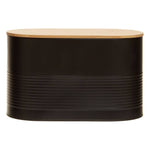 Alton Black Bread Bin - Alton Black Bread Bin Sterling Home 1