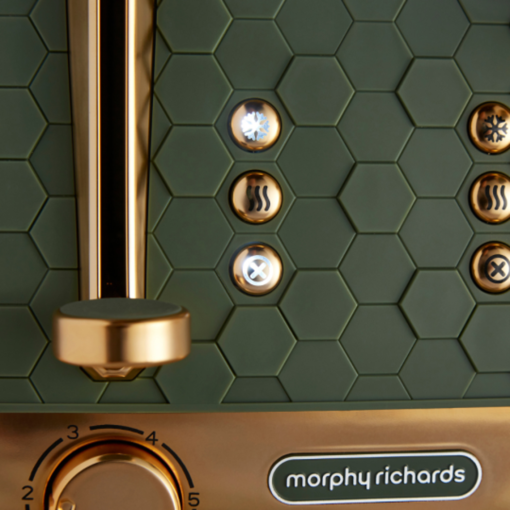 Morphy Richards Cassini 4 Slice Toaster Green Sterling Home 4