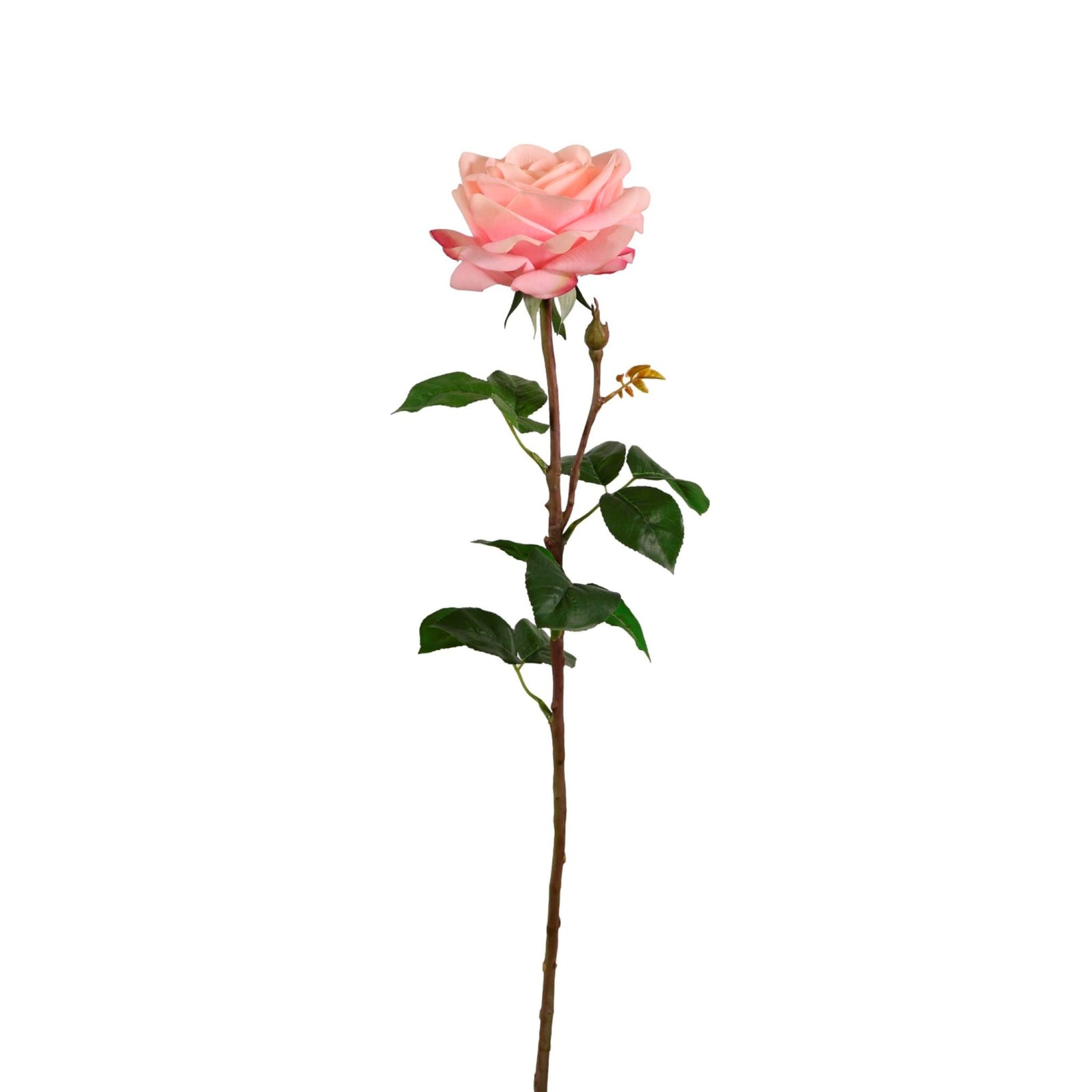 Real Touch Superior Rose Pink Stem - Real Touch Superior Rose Stem Pale Pink Sterling Home 2