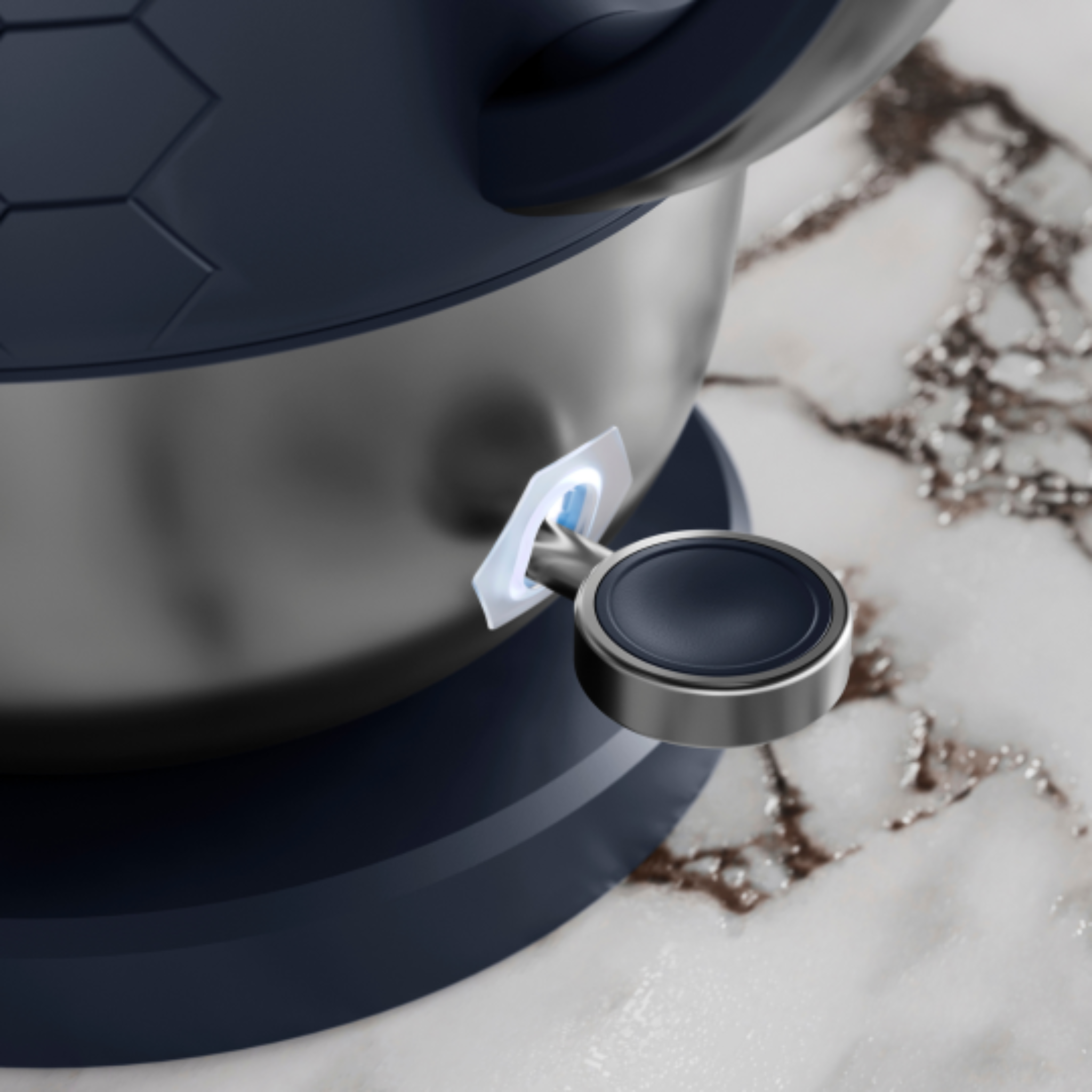 Morphy Richards Cassini Jug Kettle Blue Sterling Home 4