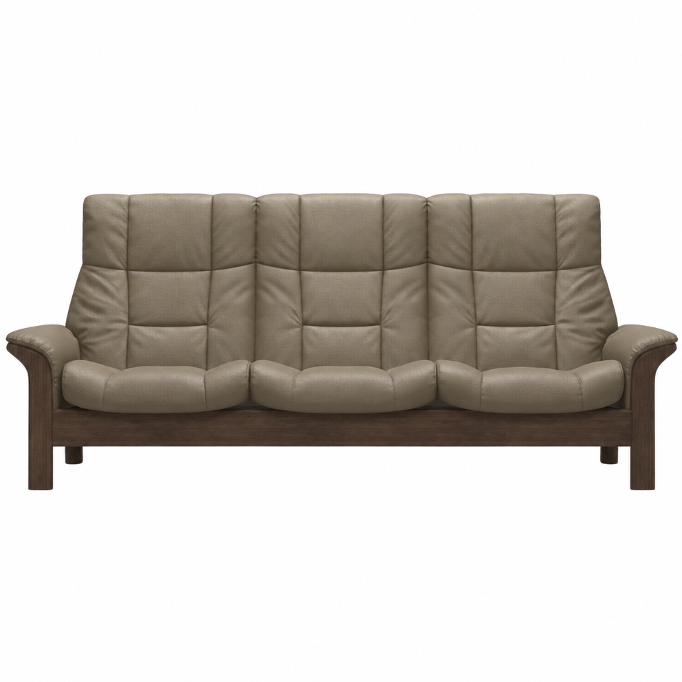 Stressless Buckingham High 3 Seater Sofa - High 3 Seater Sofa Batick 3 Seater Sofas Sterling Home 2 09309 Mole