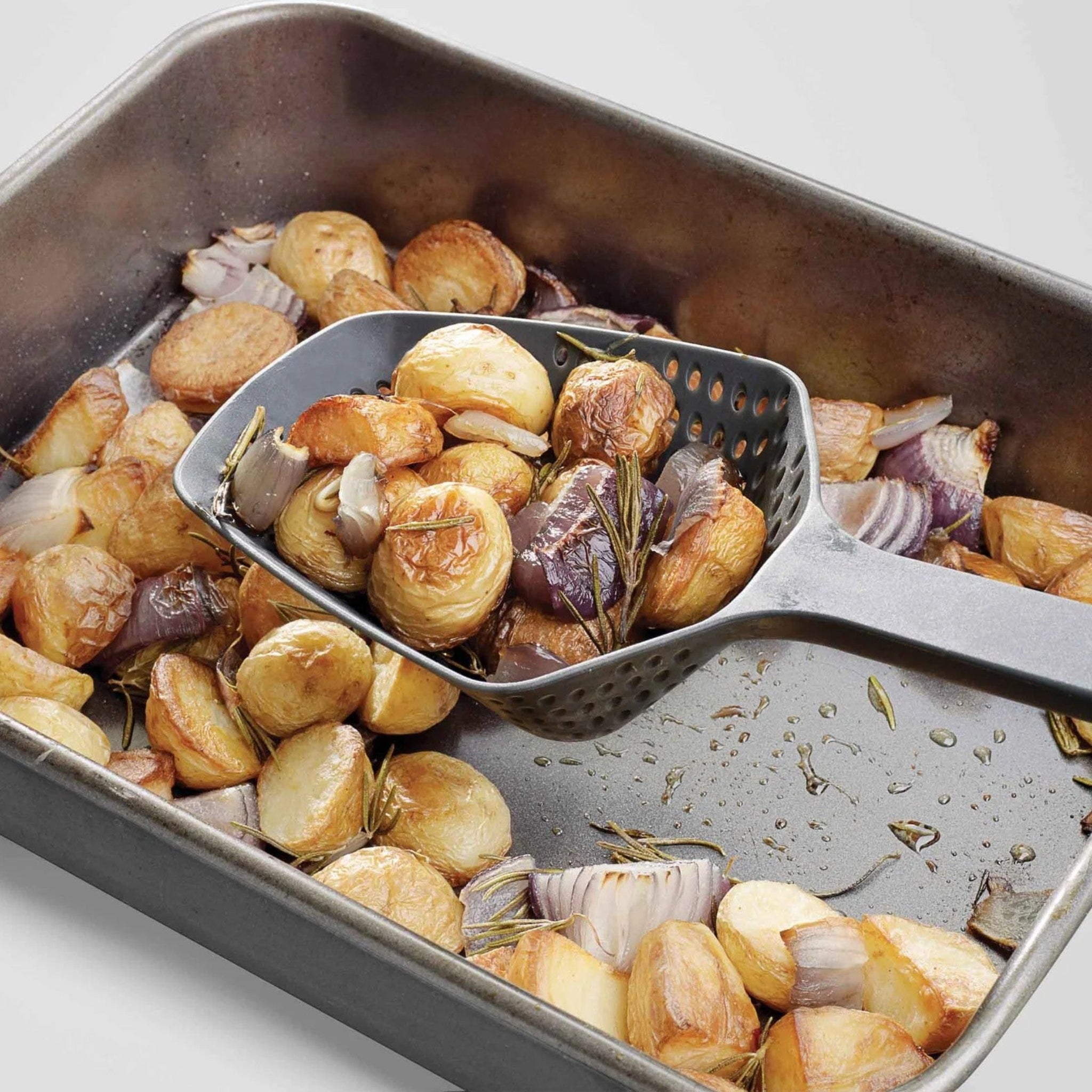 Joseph Joseph Grey and Green Scoop Plus Colander - Scoop Plus Large - Grey / Green Sterling Home 2