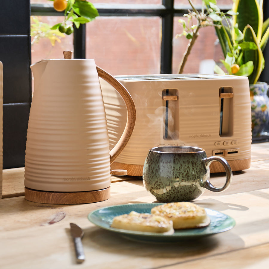 Morphy Richards Clay Brown Kettle Felspar 1.7L - Clay Brown Jug Kettle-Felspar 1.7L Sterling Home 1