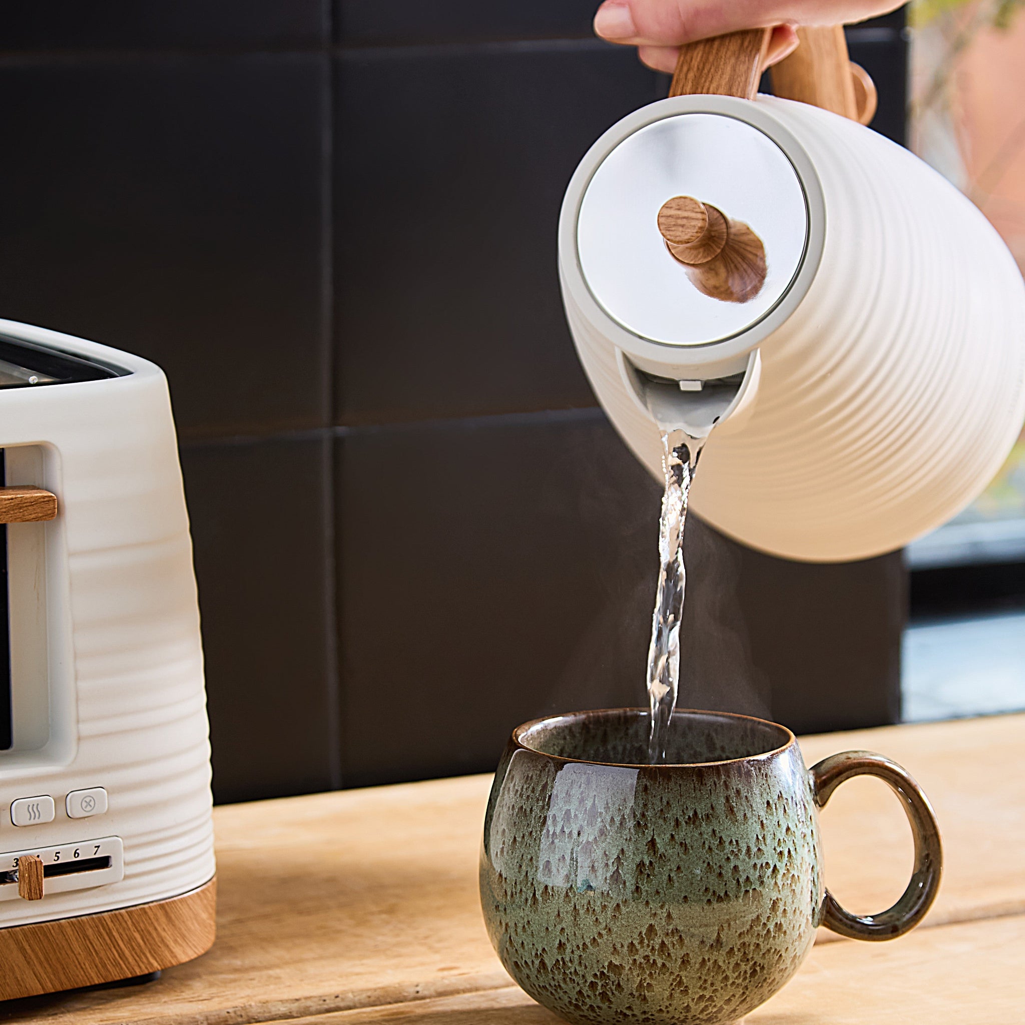 Morphy Richards Clay Grey Kettle China Clay 1.7L - Clay Grey Jug Kettle-China Clay 1.7L Sterling Home 2