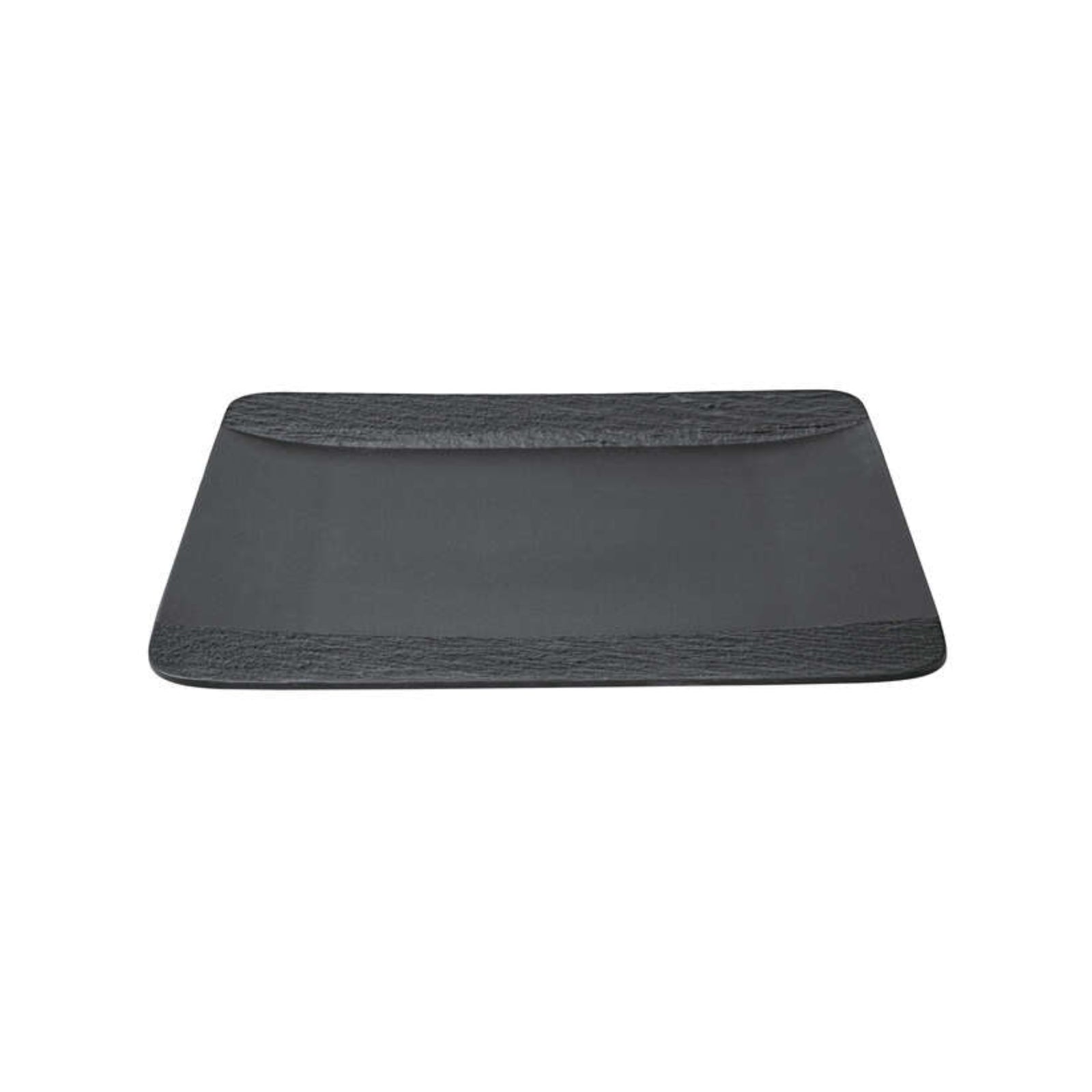 Villeroy & Boch Square Black Serve Plate - Square Flat Plate Black Sterling Home 2