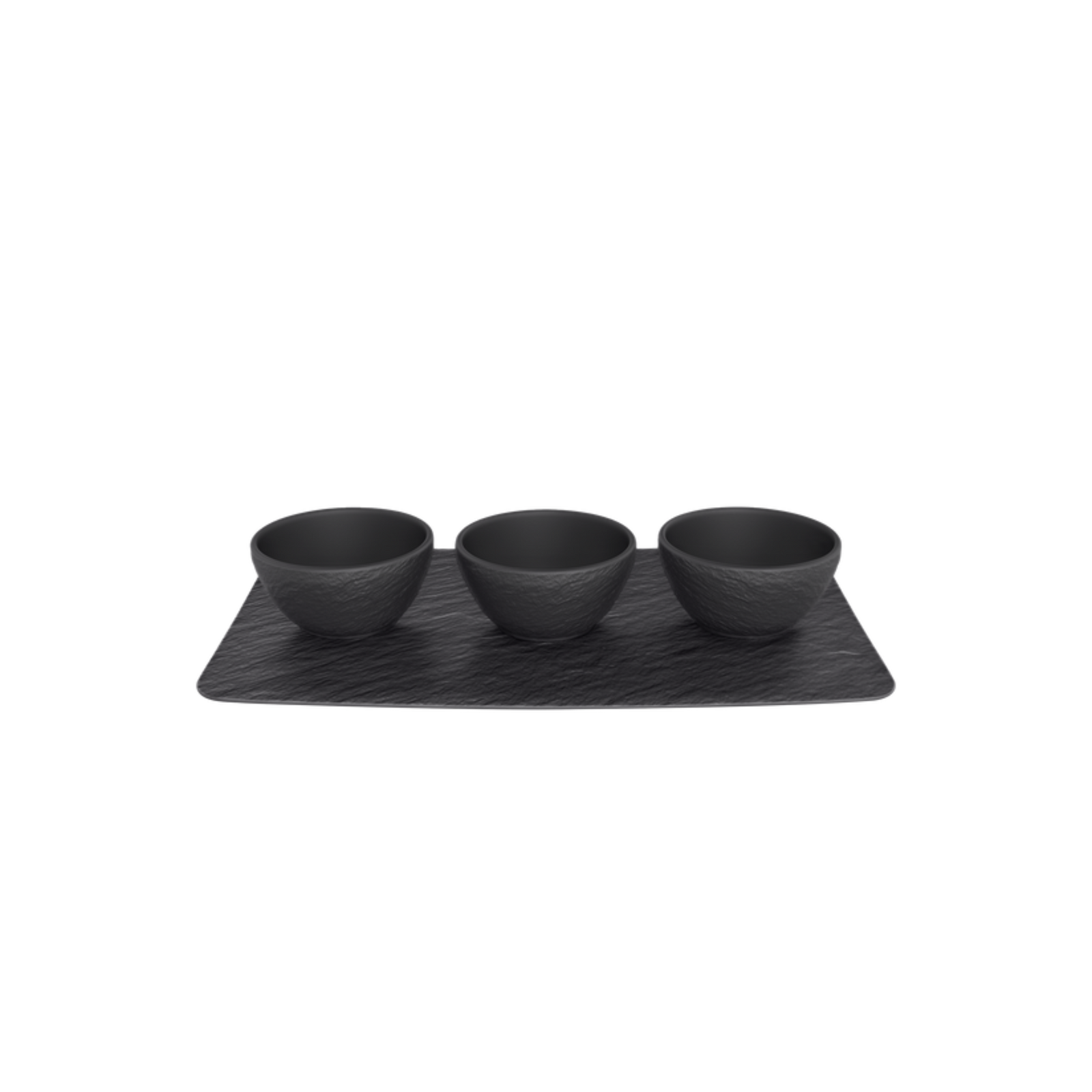 Villeroy & Boch Set Of 4 Black Dip Bowls - Dip Bowl Set 4Pcs Black Sterling Home 2
