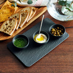 Villeroy & Boch Set Of 4 Black Dip Bowls Sterling Home 1