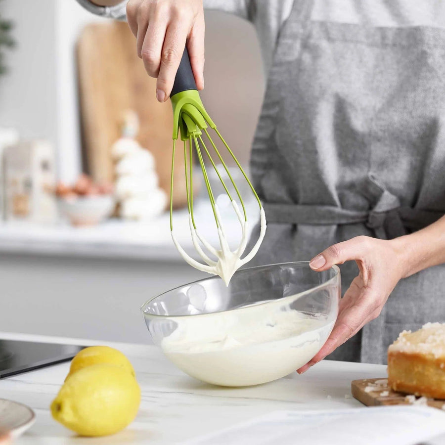 Joseph Joseph Grey and Green Twist Whisk - Twist Whisk Grey/Green Sterling Home 2