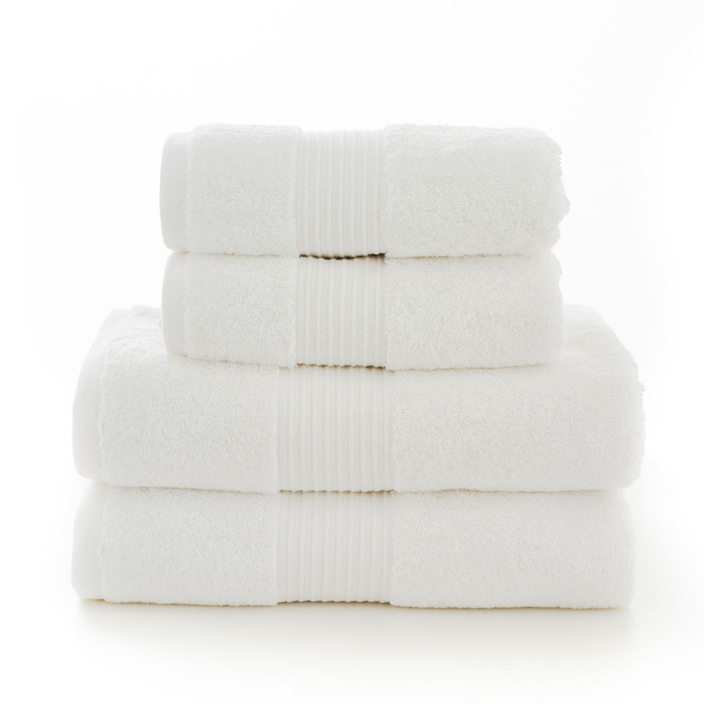 Bliss White Towel - Bliss Towel White - Face Accessories Sterling Home 2