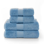 Bliss Light Blue Face Cloth - Bliss Towel Cobalt - Face Accessories Sterling Home 2