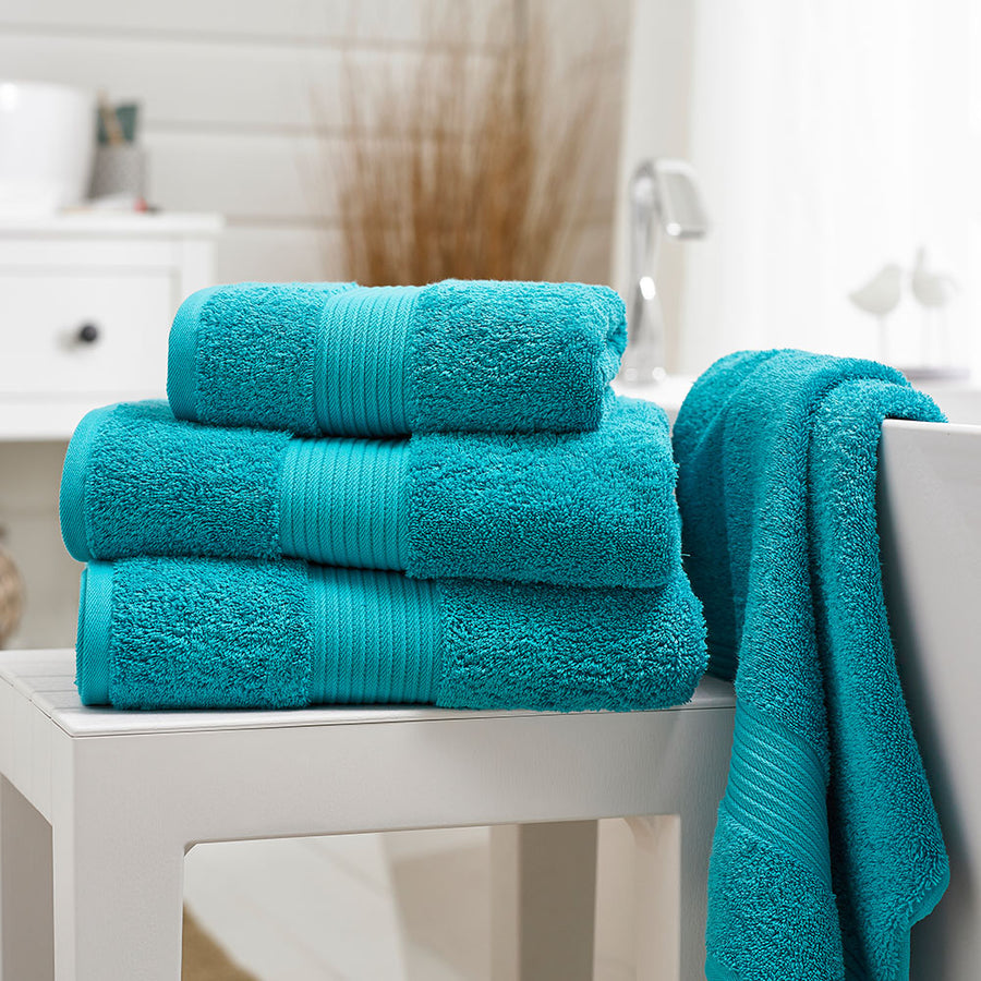 Bliss Blue Face Cloth - Bliss Towel Teal - Face Accessories Sterling Home 1