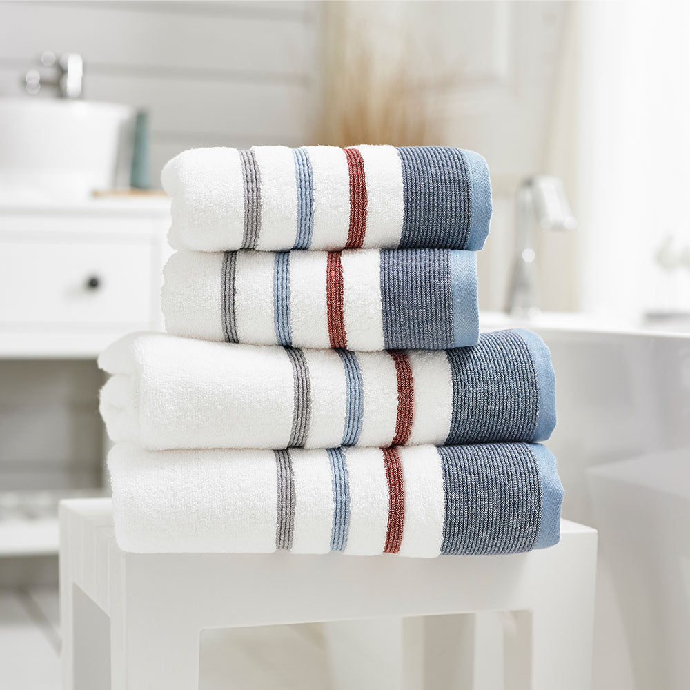 Portland Blue Hand Towel - Portland Towel Denim - Hand Accessories Sterling Home 1