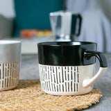 Dash Two Tone Black Mug