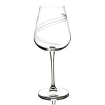 Spiral Cut Wine Glasses Set Of 6 - Spiral Cut Wine Glasses Set 6 Sterling Home 3