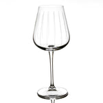 Vertical Cut Wine Glasses Set Of 6 - Vertical Cut Wine Glasses Set 6 Sterling Home 2